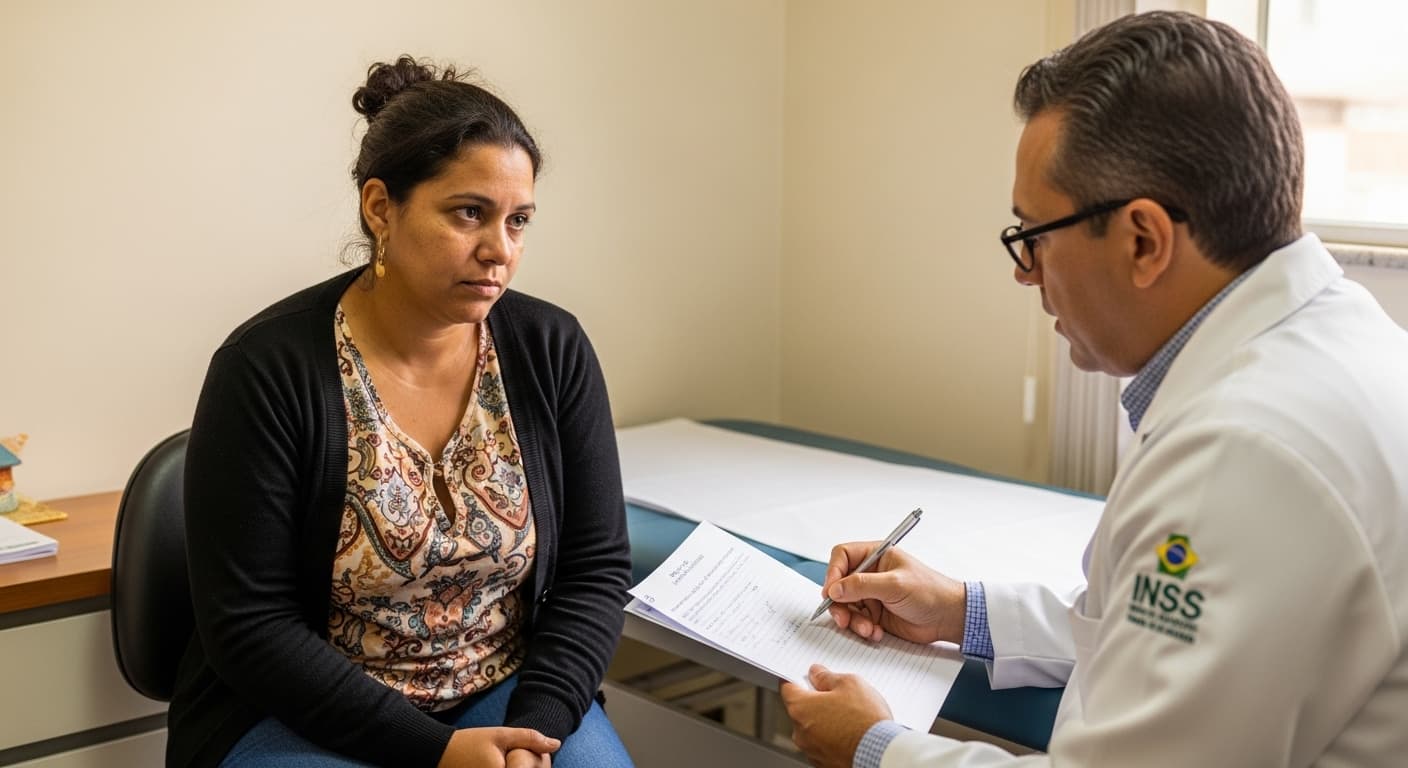 Esgotamento profissional perícia médica