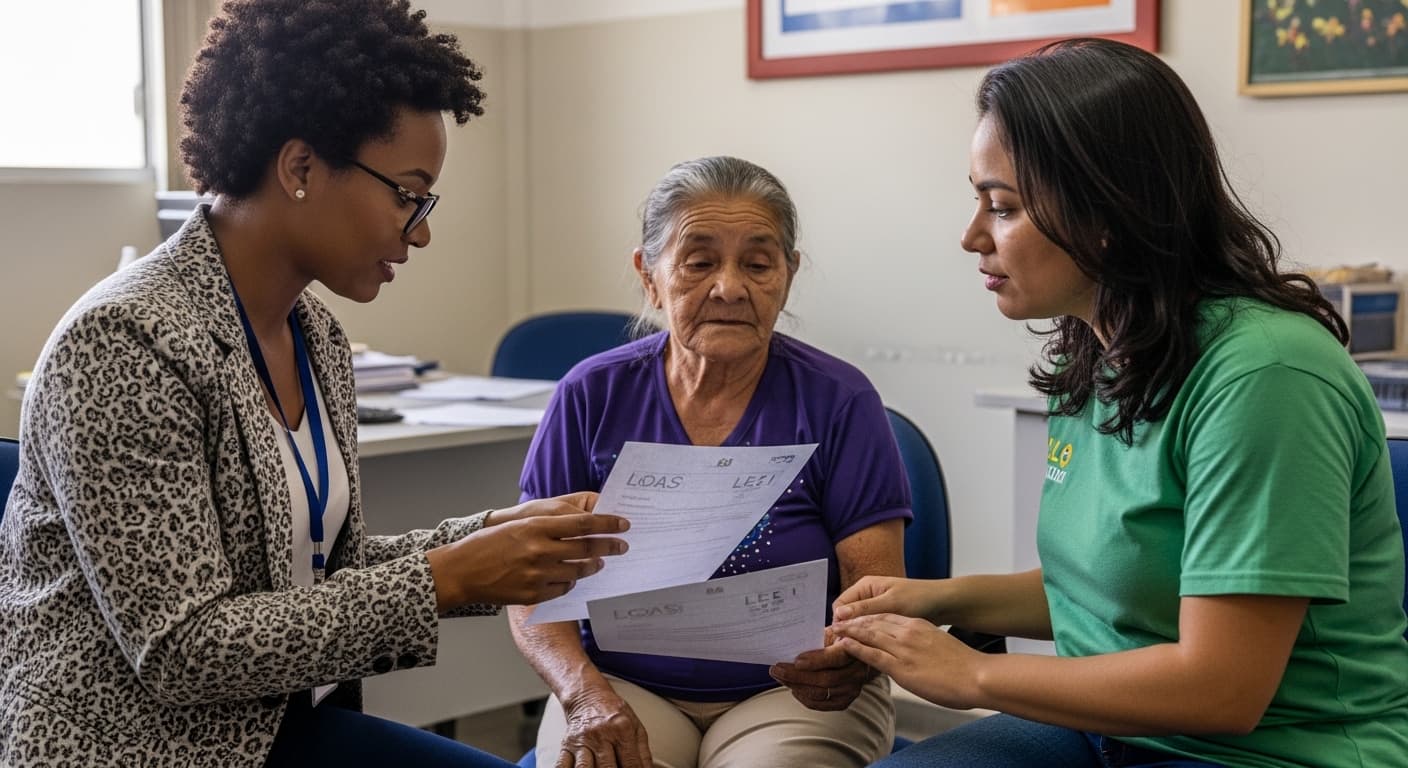 LOAS BPC Lei 8742 assistência social Brasil 2026