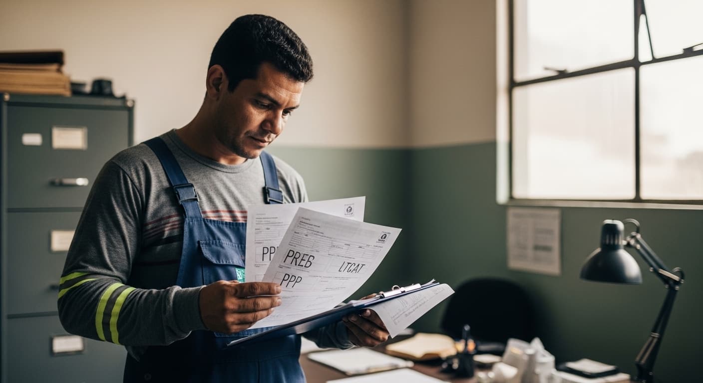 Técnico de segurança do trabalho revisa PPP e LTCAT para aposentadoria especial por insalubridade no INSS Técnico de segurança do trabalho revisa PPP e LTCAT para aposentadoria especial por insalubridade no INSS