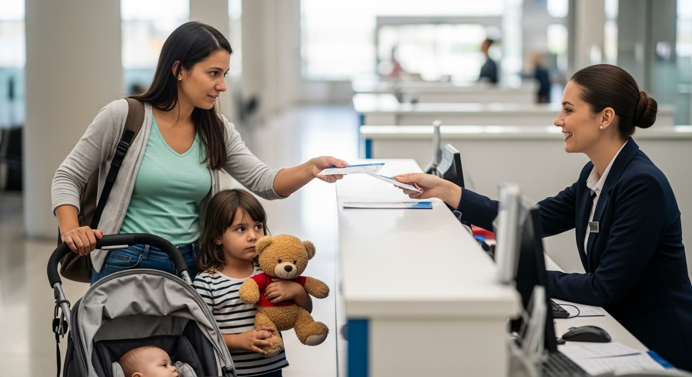 bebê criança avião documentos passagem prioridade embarque ANAC 2025 bebê criança avião documentos passagem prioridade embarque ANAC 2025